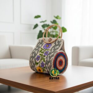 Premium Ladies Jute Shoulder Bag | Stylish Beach, Hand & Purse Bag #EcoFriendly #JuteBag