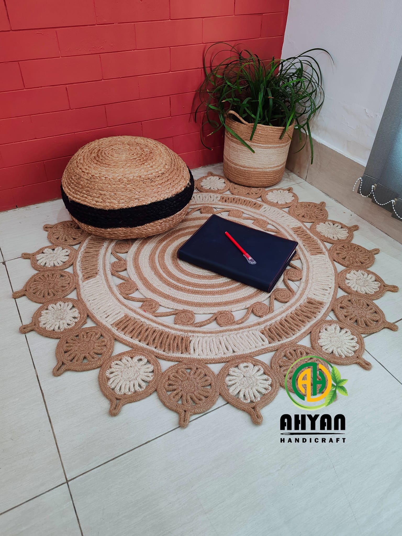 🚪 Handcrafted Foot Mat (Pa Muchoni / Pa Pose) | Durable Doormat for Home Entrance #DoorMat #HomeEssential - Image 5